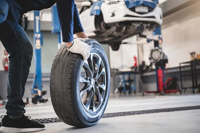 tyre change